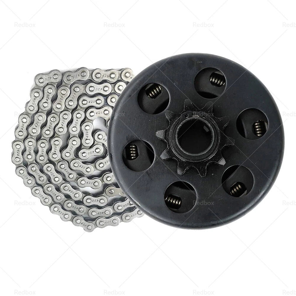 Centrifugal Clutch 3/4" Bore 10 Tooth + #420 Chain for Honda Baja