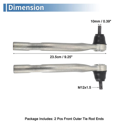 Front Outer Tie Rod End Links for Acura CL TL