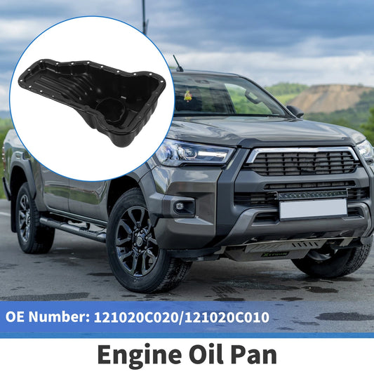 1 Pc Engine Oil Pan for Toyota Hilux