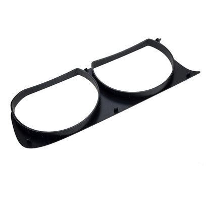 Left Black Headlight Cover Bezel Frame for Dodge Challenger (2015-2023)