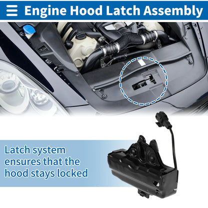 Hood Latch Assembly / 1 Pc for Toyota Land Cruiser (2008–2015)