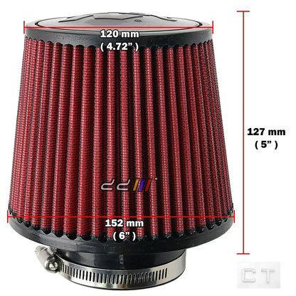 3" High Flow Air Filter for Universal (14084-2)