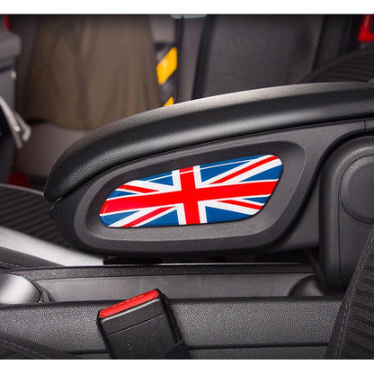 Union Jack Armrest Storage Side cover Trim Fit For Mini Cooper Countryman F60