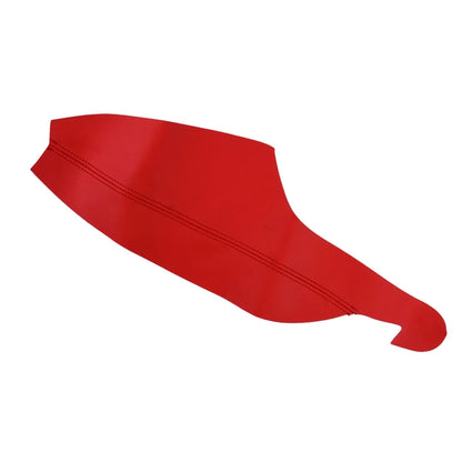 4x Red Leather Door Armrest Trim Covers for Toyota Corolla (2003-2008)