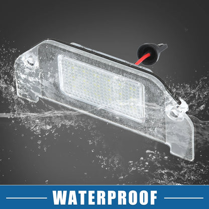 White LED License Plate Light Assembly 2835SMD for Dodge Dart