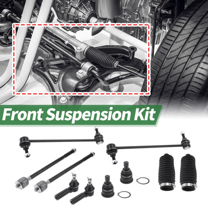 10 x Front Suspension Tie Rod Ends Sway Bar Link Ball Joint for Mazda