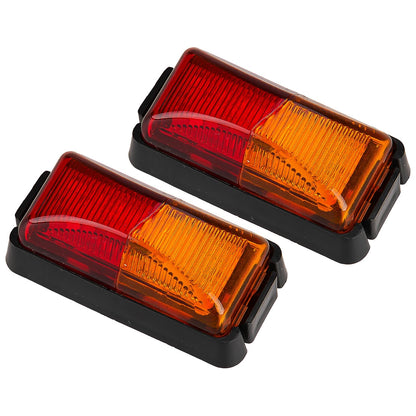 LED Side Marker Light for Truck Trailer Clearance Amber Red Lamp