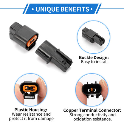 Pin ABS Sensor Connector Plug for Mitsubishi