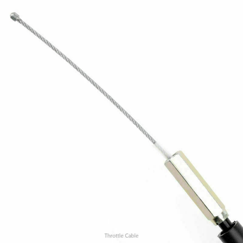 Throttle Cable Set 2 x Push/Pull for Yamaha YBR125 YBR125ED (2005-2009)