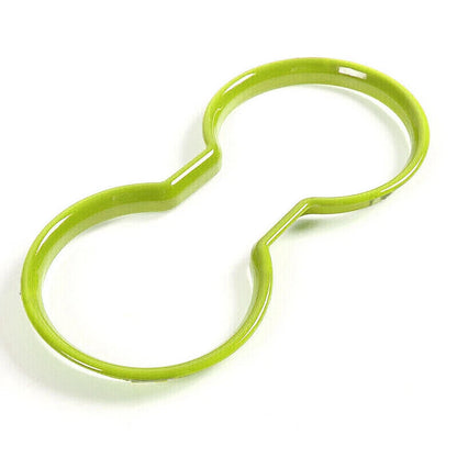 Green ABS Center Cup Holder Trim Cover for Jeep Wrangler JK (2011-2017)