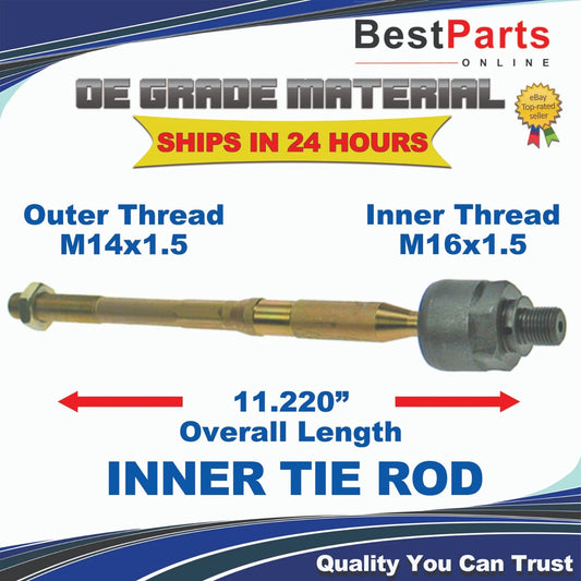 14mm Steering Inner Tie Rod End for Hummer H3 (2006–2010)