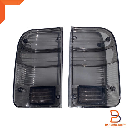 Smoke Tail Light Lenses for Toyota Hilux Ute D4D SR5 (1997-2004)
