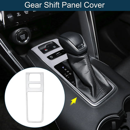 Gear Shift Panel Cover for Toyota Harrier 80 Series Chrome Silver Tone