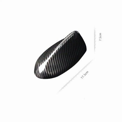 1x Carbon Fiber Roof Shark Antenna Cover for Alfa Romeo Giulia (2017-2020)