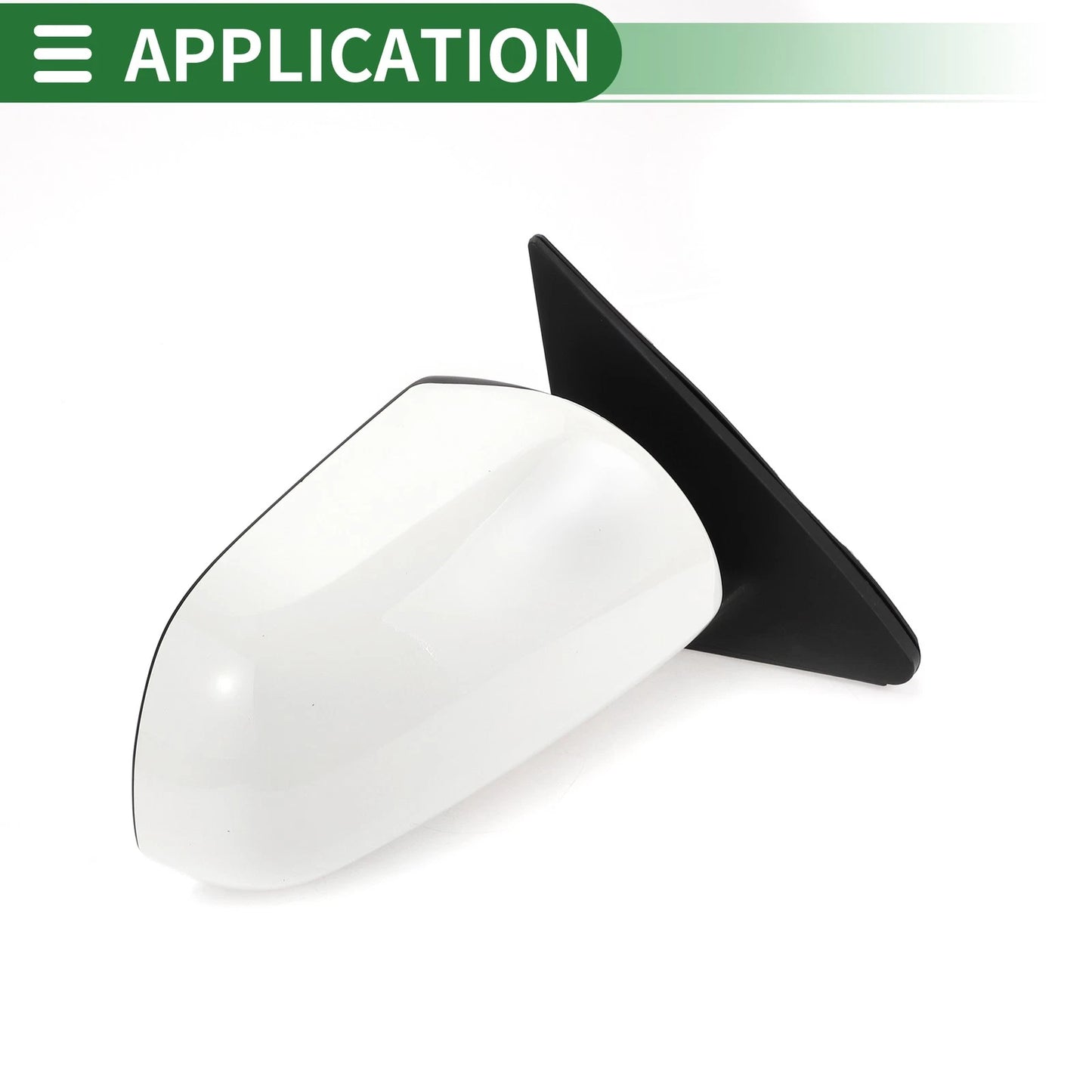 Heated Right Side Door Mirror Glass for Toyota Highlander (2001-2023)