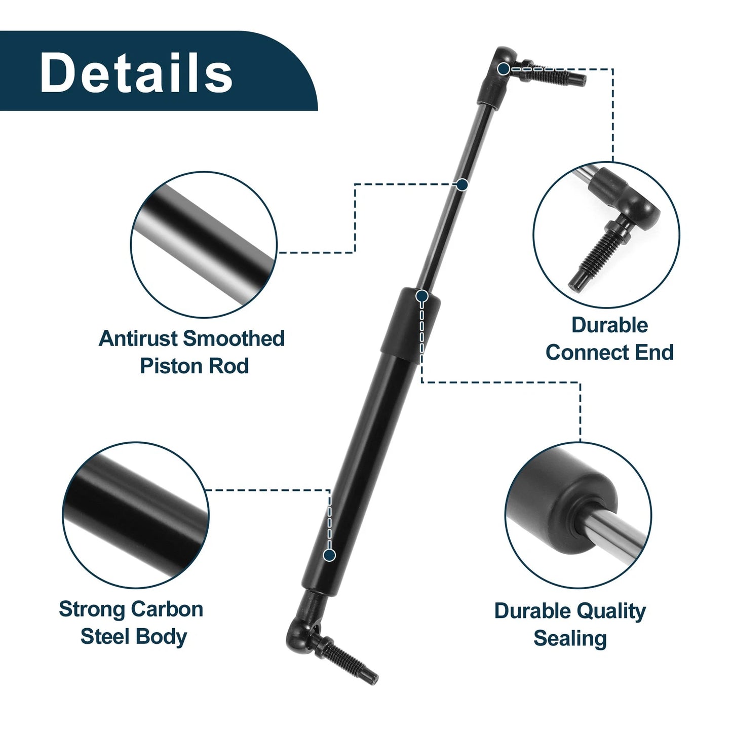 Rear Hatch Lift Supports Struts for Mitsubishi Eclipse (2001-2004)