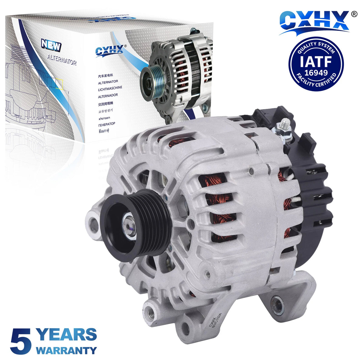 New Alternator 180A for BMW X3 X5 E53 E83 M57D30TU 3.0L Diesel (2004-2011)