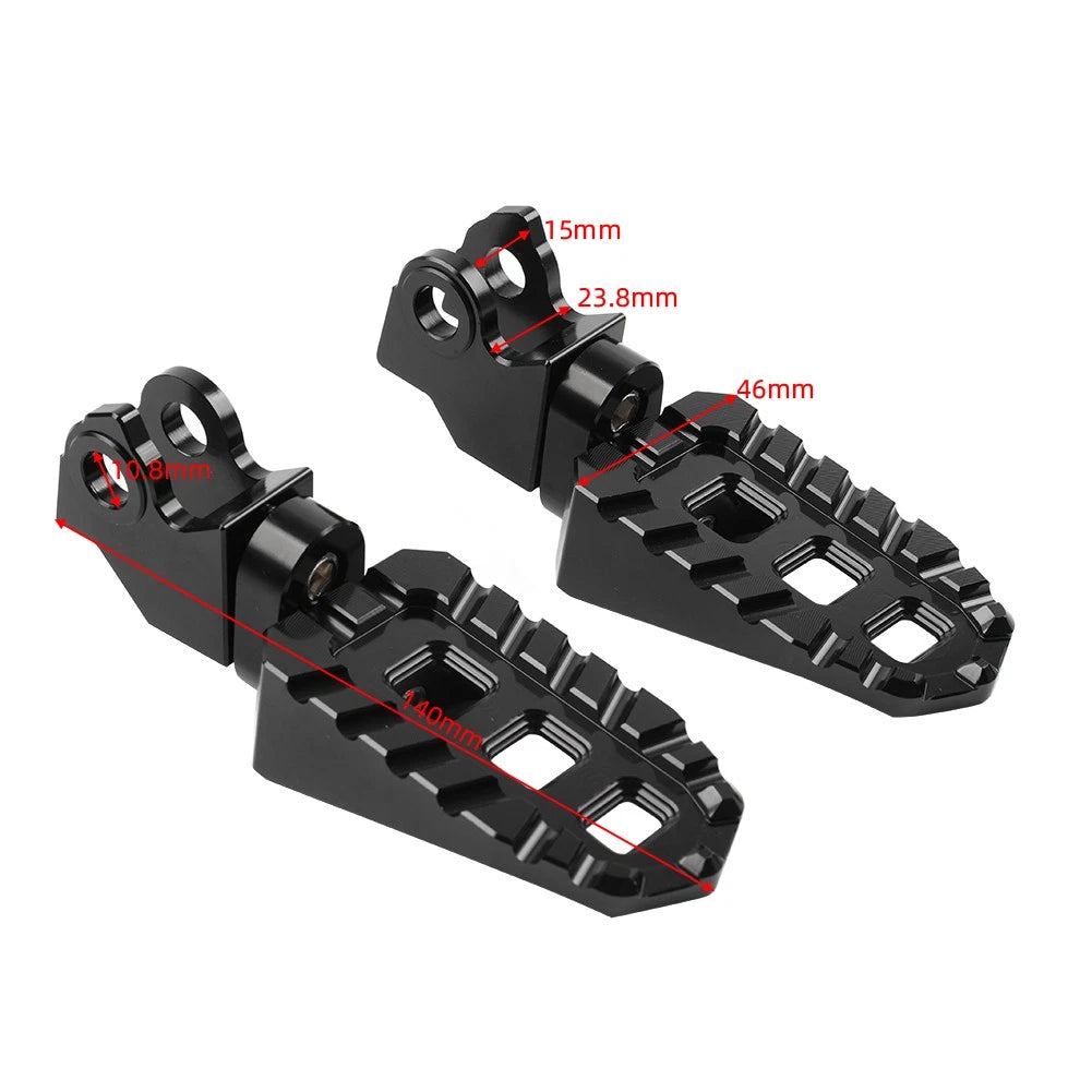 Red Front Footrests for Honda CL250 Rebel 250 300 500 (2017-2024)