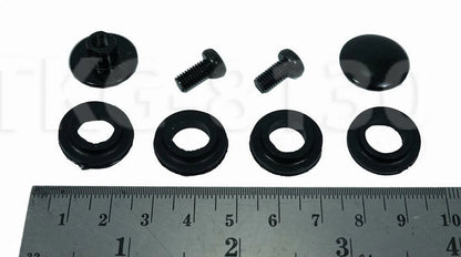 2 x Bolt Nut Screw Rear Cab Window Latch for Isuzu TFR (1989-1994)