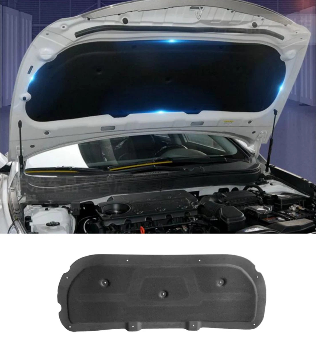 Engine Mat Insulation Pad Heat Shield Blanket for Hyundai Sonata (2011-2014)