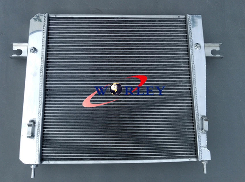 Aluminum Radiator & Fan for Jeep Cherokee Liberty KJ 3.7L V6 (2001-2008)