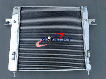 Aluminum Radiator & Fan for Jeep Cherokee Liberty KJ 3.7L V6 (2001-2008)