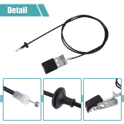Hood Release Cable for Chevrolet Colorado (2004-2012) Black