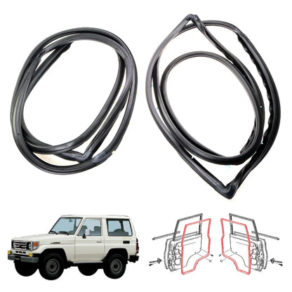 Rear Door Weatherstrip for Toyota Land Cruiser Double Cab 1990-2021