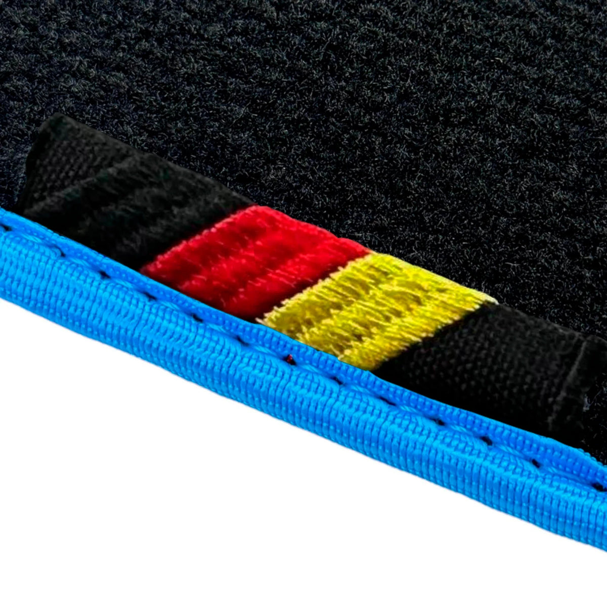 AutoWin Black Floor Mats for BMW 7 Series F02 (2009-2015)
