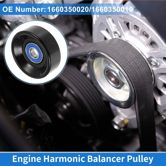 Drive Belt Idler Pulley for Ford F-250 F-350 E-250 (2002-2014)