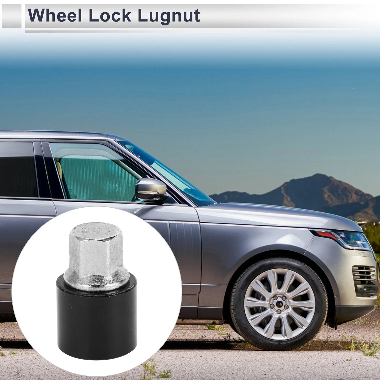 22.5ID Wheel Lock Lugnut Antitheft Nut Removal Key for Land Rover (201-2022)