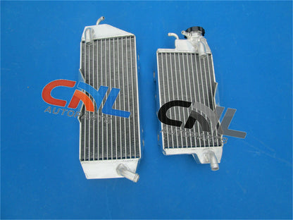 Aluminum Radiator & RED Hose Kit for KAWASAKI KXF450 KX450F (2010-2011)