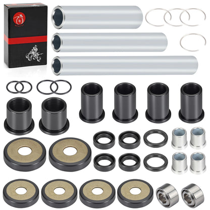Rear Upper+Lower A-arm Bushing Shaft Kit for Honda Rincon (2003–2009)