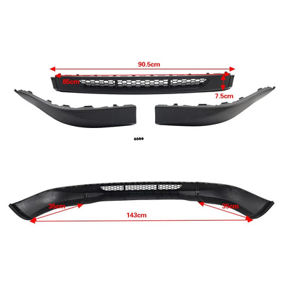 Front Bumper Spoiler Lip Splitter for VW Golf MK4 (1998-2006)