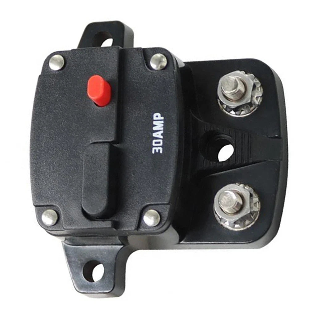Waterproof Manual Reset Circuit Breaker 300A for Boats/RVs 12V/48V