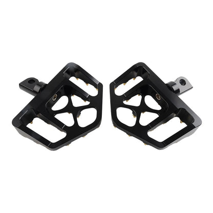 Wide MX Style Footpegs for Harley Touring Sportster Softail Dyna