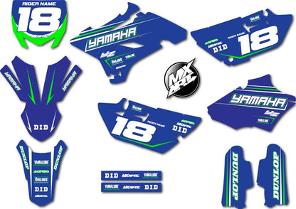 Sinister Style Stickers for YAMAHA YZ 85 Custom Graphics Decals (2015-2021)