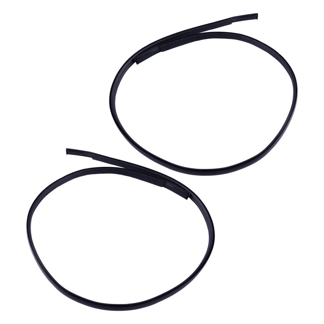 BLACK  ROOF TOP TRIM MOLDINGS for 2012-2017 Toyota Camry Hybrid