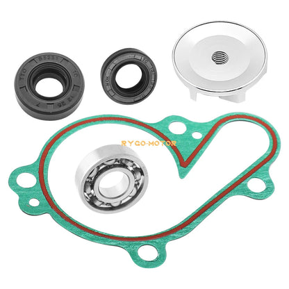 Water Pump Impeller Bearing Seal Gasket for Yamaha YZ125 (1998–2004)