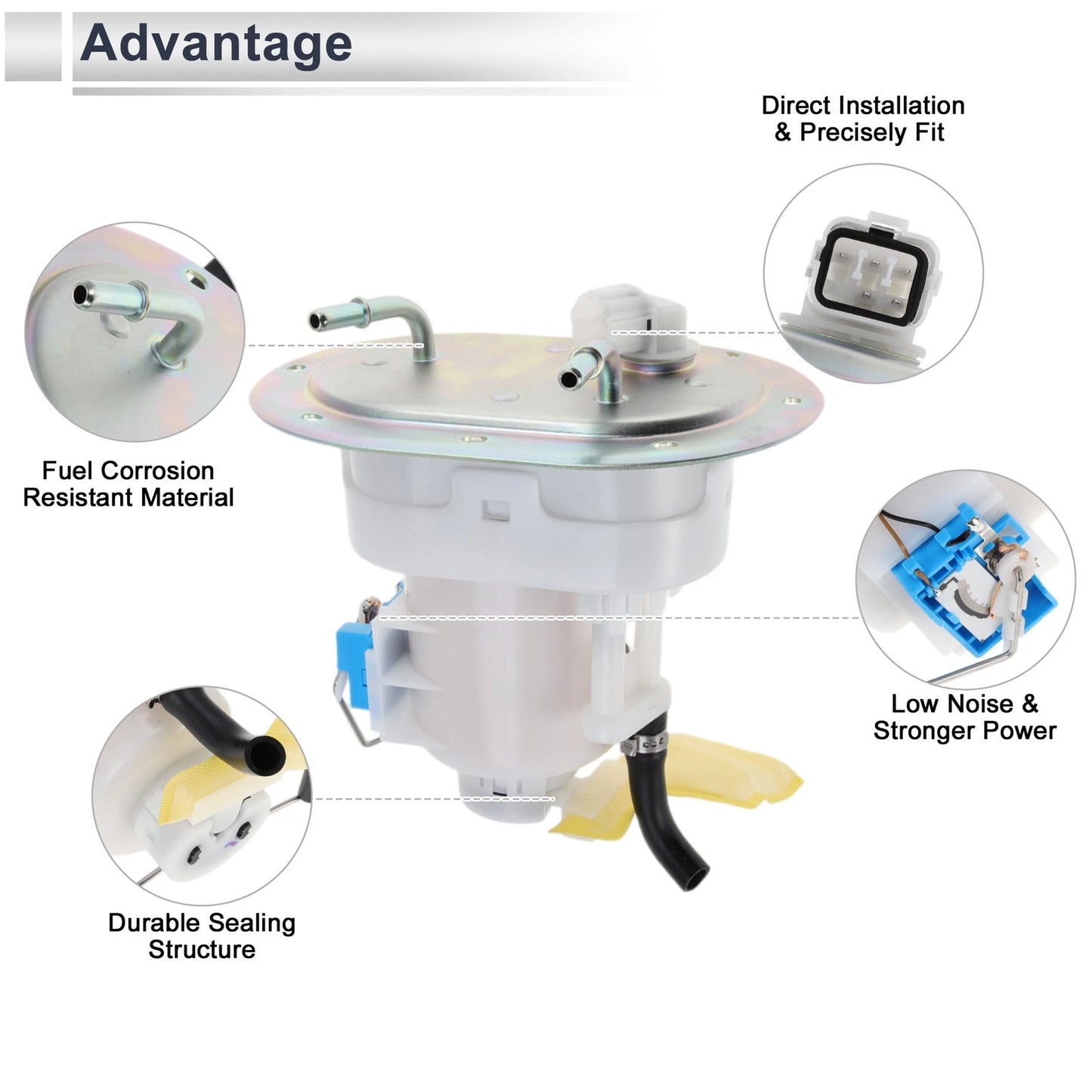 Fuel Pump Assembly for Hyundai Tucson, Kia Sportage (2005-2010)