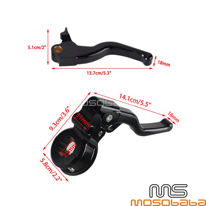 Brake & Clutch Levers Set for Harley Sportster XLH1200 XL1200C XL1200S (1996-2003)