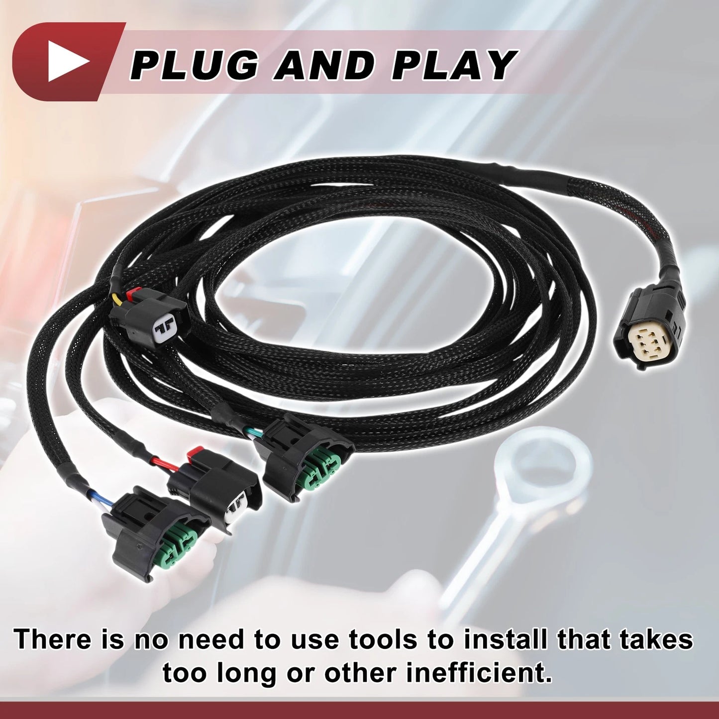 Headlight Light Socket Wiring for Dodge Challenger Fog Light