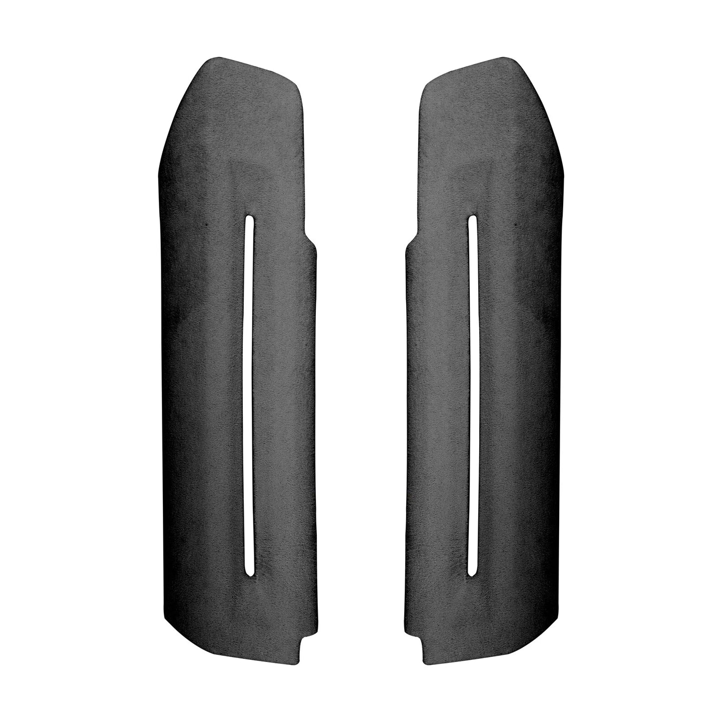 2 x Red Door Side Handle Armrest Covers for Ford Mustang (2015-2020)