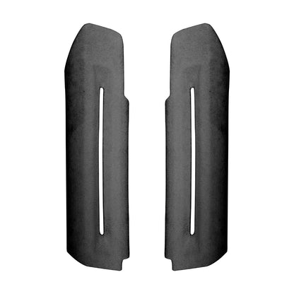 2 x Red Door Side Handle Armrest Covers for Ford Mustang (2015-2020)