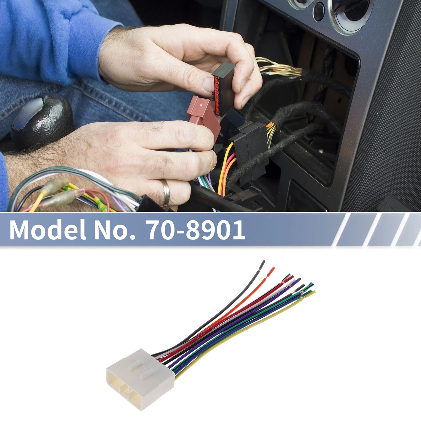 Car Stereo CD Player Wiring Harness for Suzuki Esteem (2001-2002)