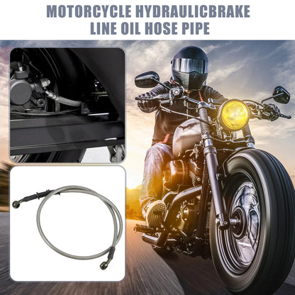 90cm 2.95ft Motorcycle Hydraulic Brake or Clutch Line Hose with Screws