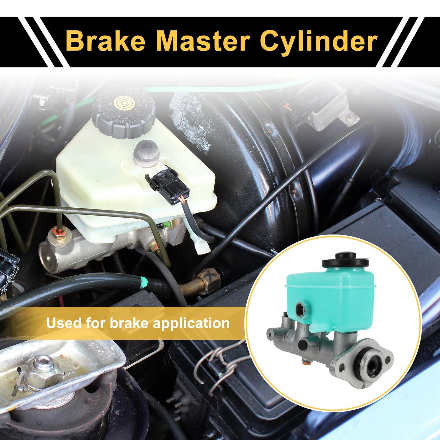 Brake Master Cylinder with Reservoir for Toyota Landcruiser (2007–2016)