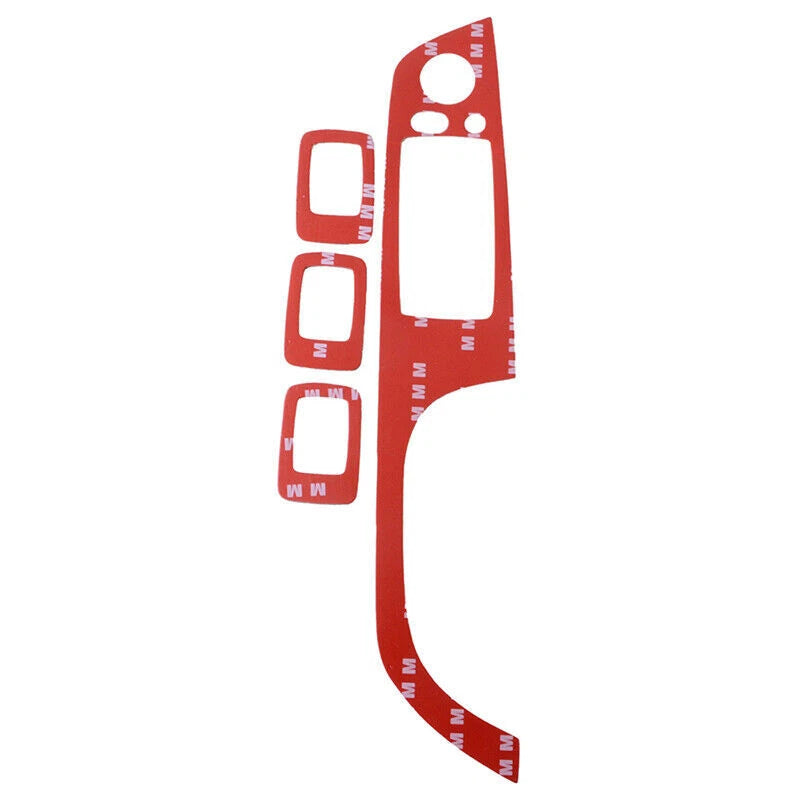 Carbon Fiber Window Lift Switch Button Panel Cover for BMW M3 E90 E92 E93