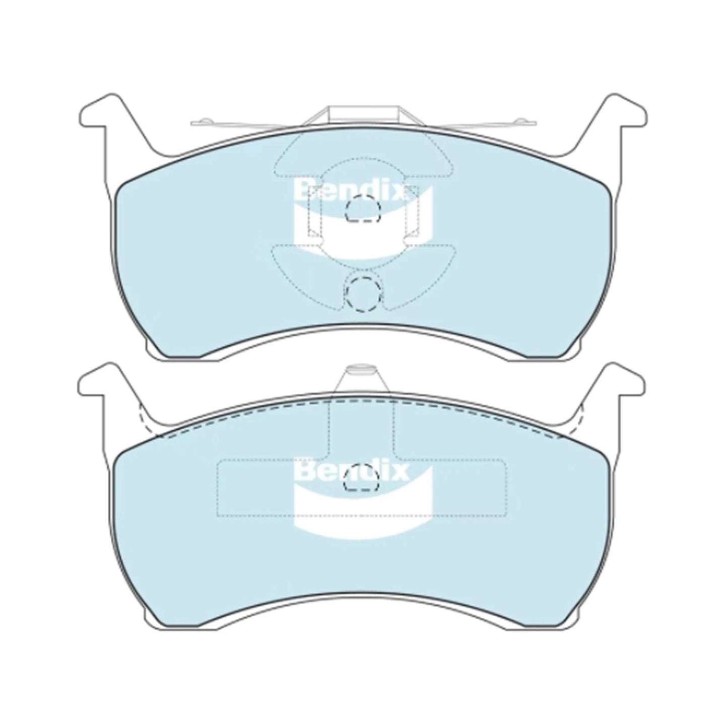 Brake Pad Set GCT for Ford Falcon Fairmont EA EB ED (1988 - 1994)