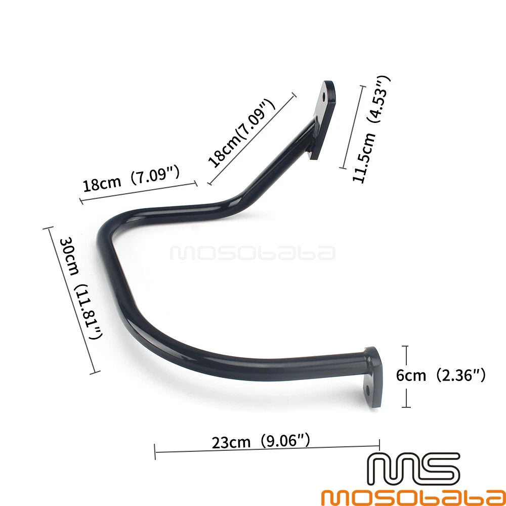 Saddlebag Guard Bars for 2005-2017 Harley Softail Deluxe FLSTN